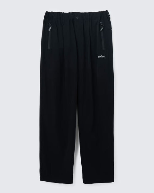WILD THINGS  エラスティックナイロンラックスパンツ│ELASTIC NYLON LAX PANTS
