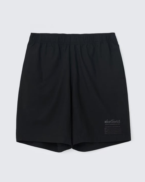 WILD THINGS  ベースショーツ BASE SHORTS WT26044AD BLACK