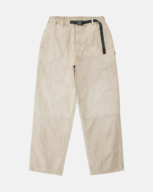 Gramicci HEMP CANVAS DOUBLE KNEE PANTヘンプキャンバスダブルニーパンツ G6FM-P023 STORM PIGMENT