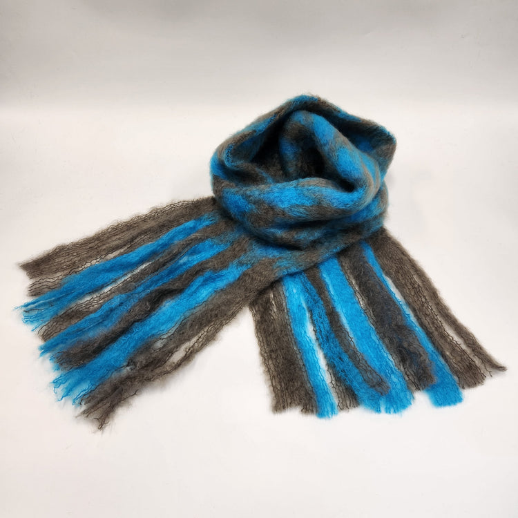 MANTAS EZCARAY / PATA DE GALLO モヘアストール