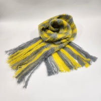 MANTAS EZCARAY / PATA DE GALLO モヘアストール