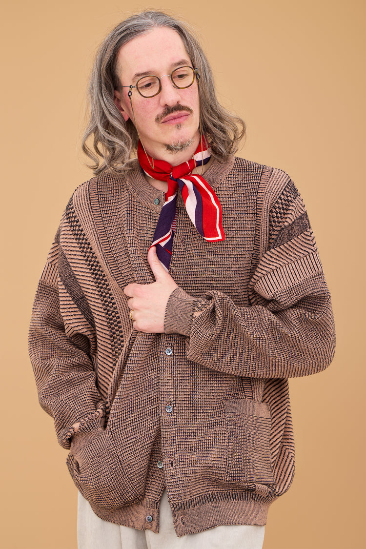 YASHIKI    Shinryo Cardigan （新涼）YSK-26AW-KN01 GREIGE