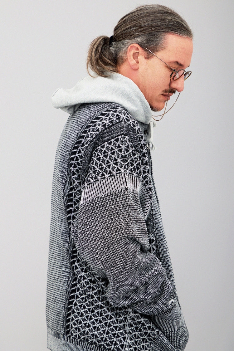 YASHIKI YSK-25AW-KN01 Ginka Cardigan BLACK 