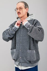 YASHIKI YSK-25AW-KN01 Ginka Cardigan BLACK 