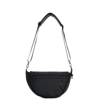 FADEN/ Destoryed U half moon bag「004_Janis」
