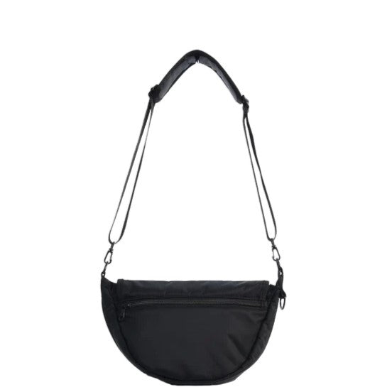 FADEN/ Destoryed U half moon bag「004_Janis」
