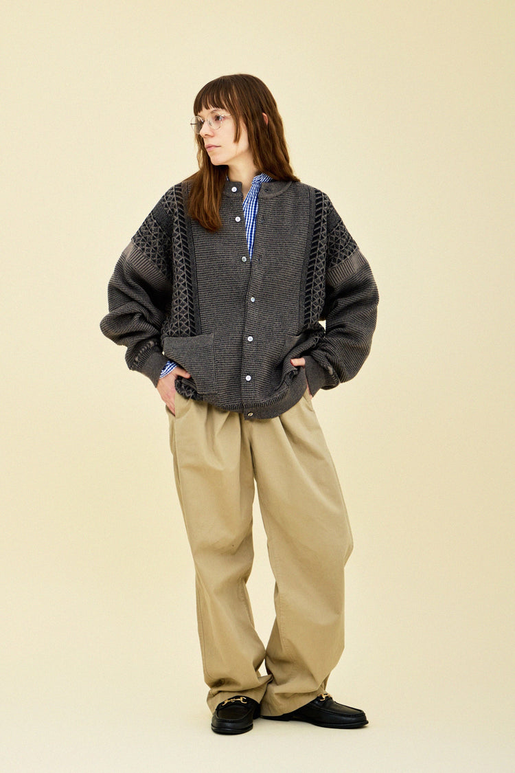 YASHIKI YSK-25AW-KN01 Ginka Cardigan GREIGE 