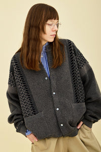 YASHIKI YSK-25AW-KN01 Ginka Cardigan GREIGE 