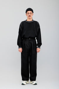 YASHIKI  YSK-25AW-KN02    Shimobashira Knit BLACK