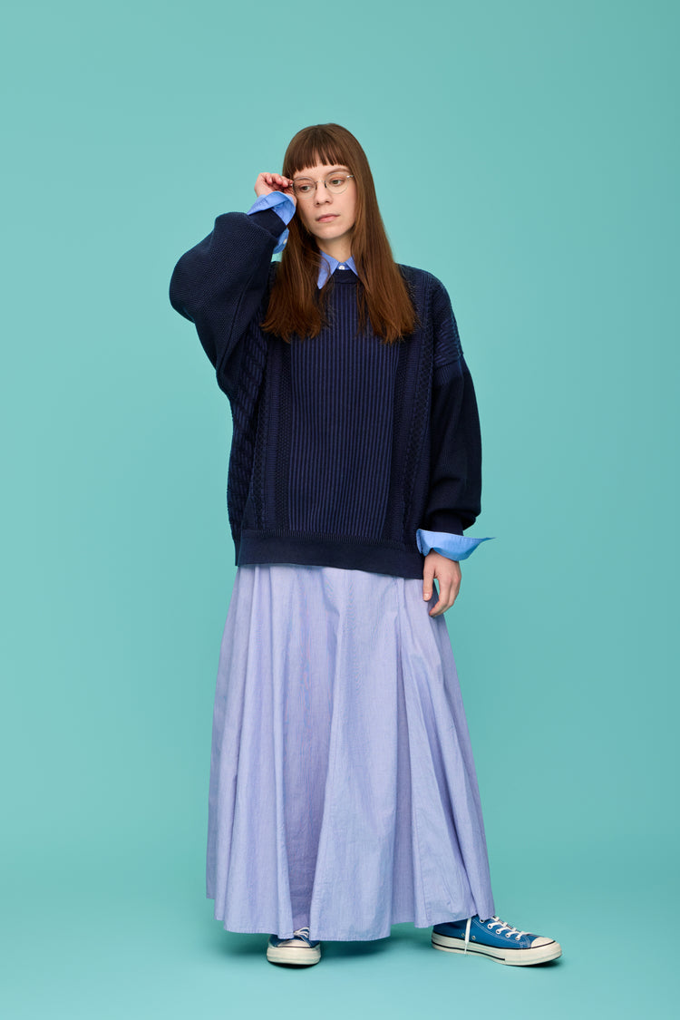 YASHIKI Yukishiro Knit (YSK-26SS-KN02 BLACK)