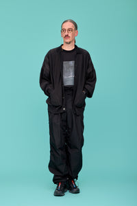 YASHIKI Kokuu Collar Cardigan (Grain Rain) BLACK YSK-26SS-KN03