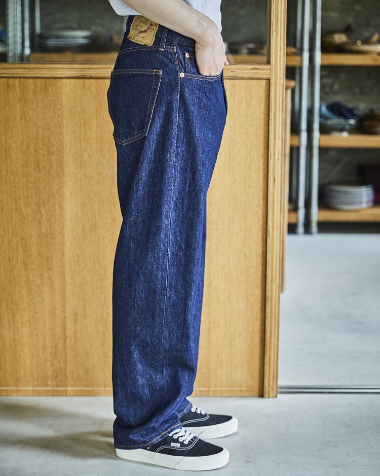 orslow  101 DAD'S FIT DENIM PANTS (UNISEX) ONE WASH