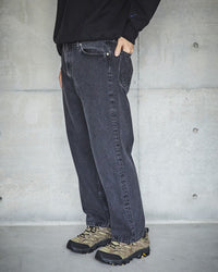 orslow  101 DAD'S FIT DENIM PANTS(UNISEX) BLACK DENIM STONE