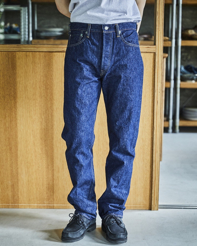 orslow  105 STANDARD SELVEDGE DENIM ONE WASH