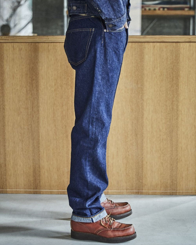 orslow  105 STANDARD SELVEDGE DENIM ONE WASH