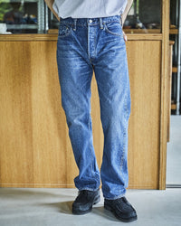 orslow  105 STANDARD SELVEDGE DENIM 2YR WASH