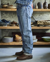 orslow  105 STANDARD SELVEDGE DENIM 2YR WASH