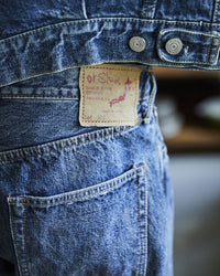 orslow  105 STANDARD SELVEDGE DENIM 2YR WASH