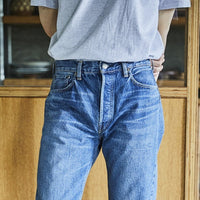 orslow  SHORT LENGTH 105 STANDARD DENIM 2YR WASH