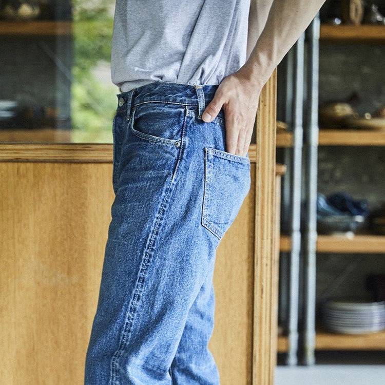 orslow  SHORT LENGTH 105 STANDARD DENIM 2YR WASH