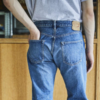 orslow  SHORT LENGTH 105 STANDARD DENIM 2YR WASH