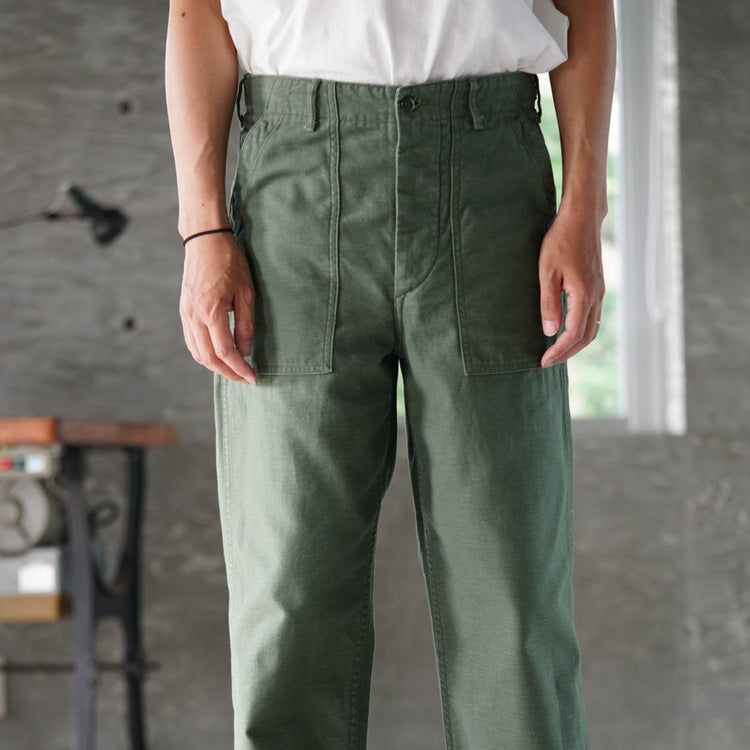 orslow   U.S ARMY FATIGUE PANTS(REGULAR FIT) GREEN