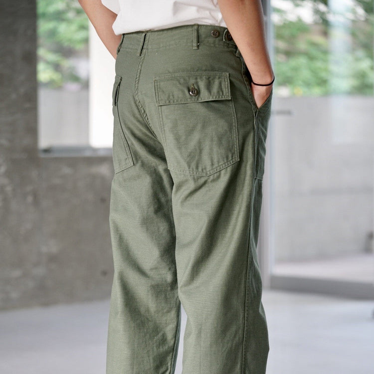 orslow   U.S ARMY FATIGUE PANTS(REGULAR FIT) GREEN