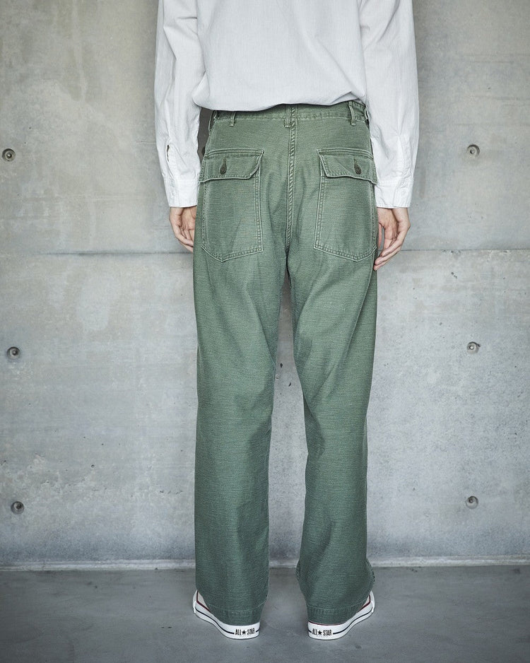 orslow   U.S ARMY FATIGUE PANTS GREEN USED