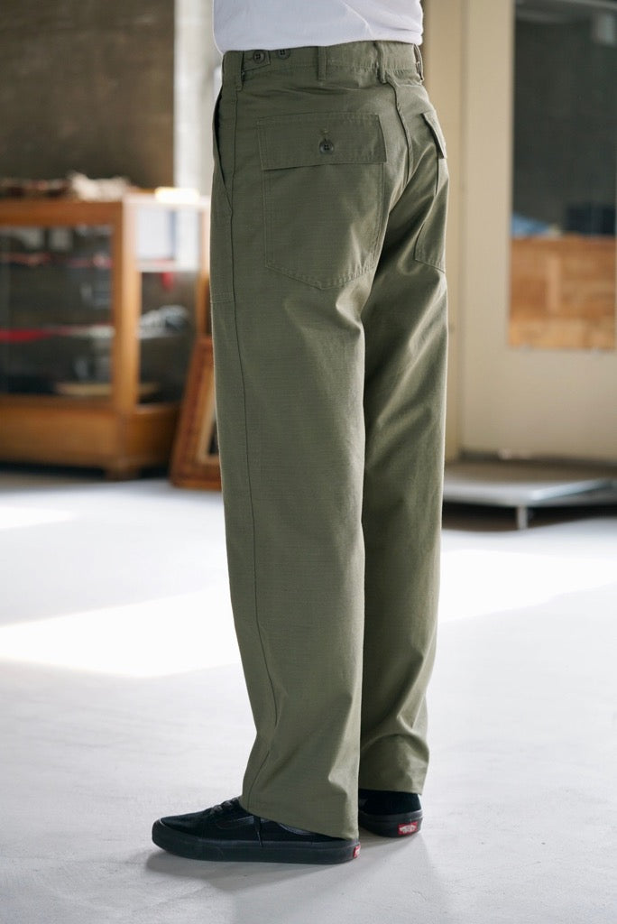 orslow US ARMY FATIGUE PANTS RIP Army Green REGULAR FIT