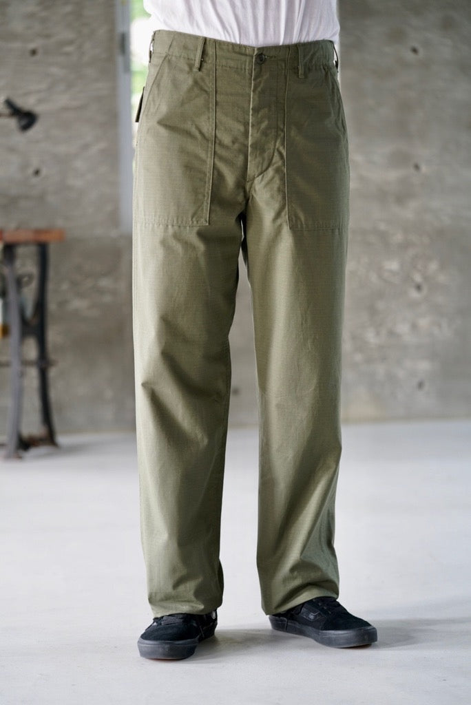 orslow US ARMY FATIGUE PANTS RIP Army Green REGULAR FIT