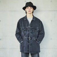 orslow / HARRIS TWEED HAT BLACK