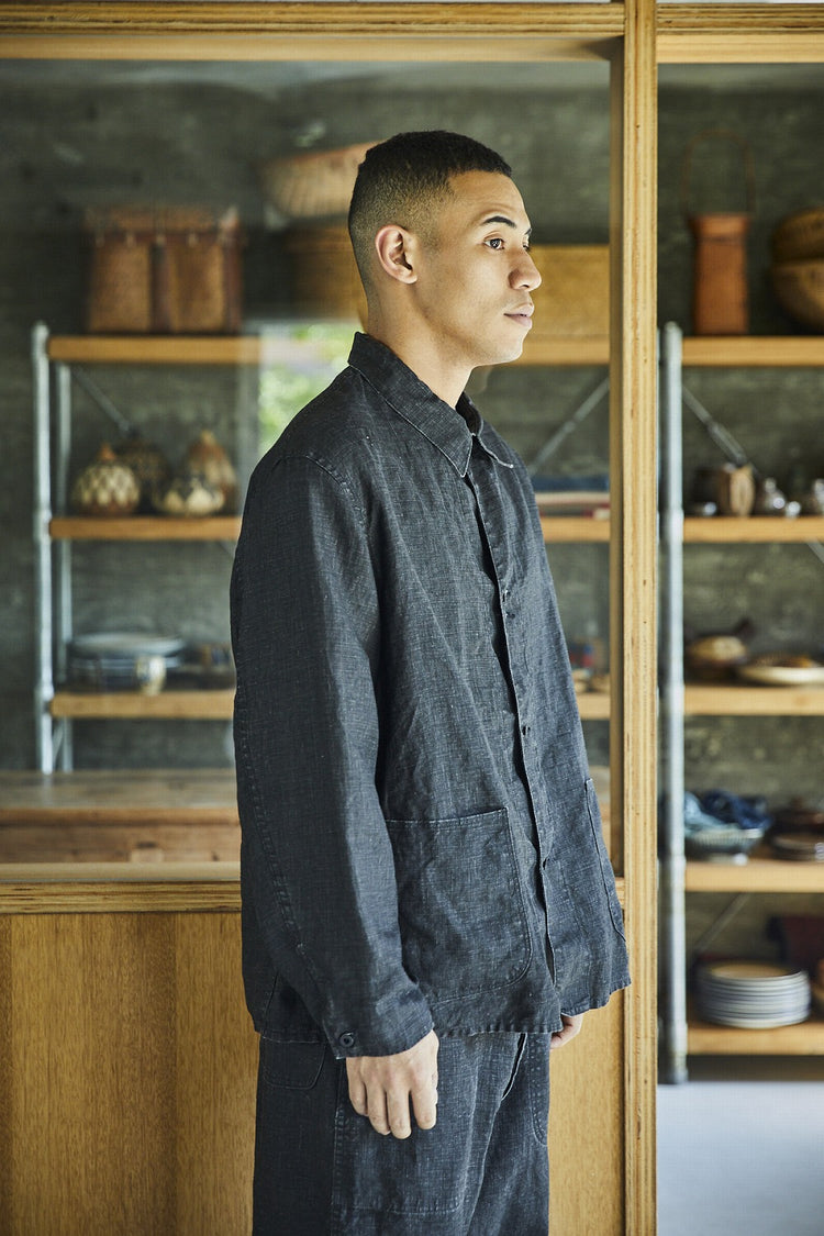 orslow  WWII 40'S SUMI COATED LINEN COVERALL 01-6250-61