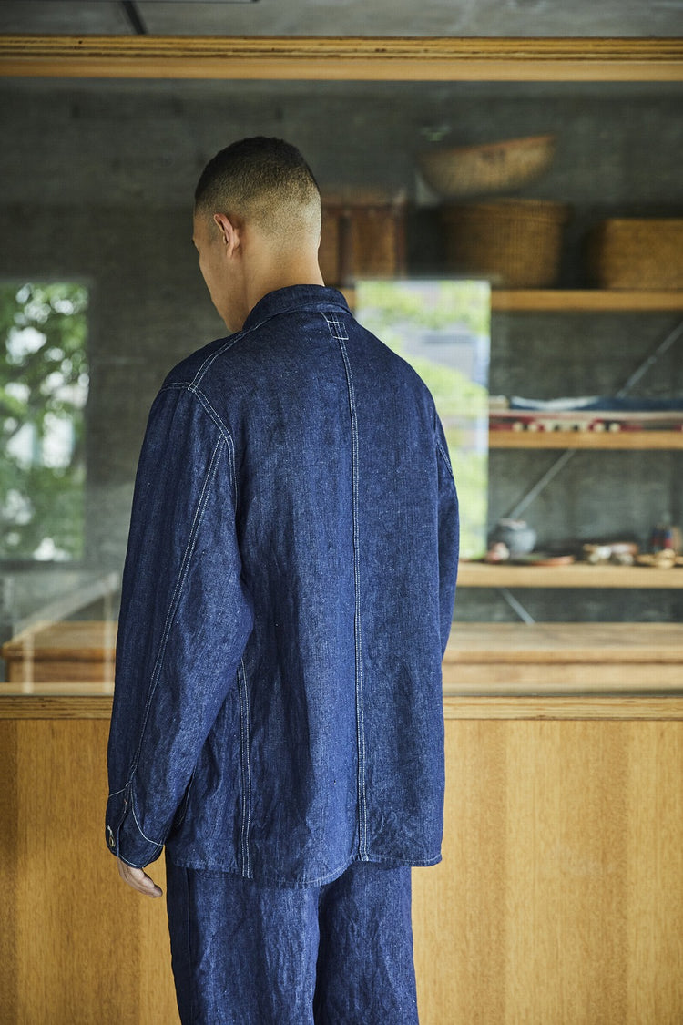 orslow   WWII 40'S LINEN DENIM COVERALL 01-6250-L81