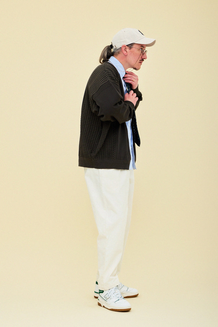 YASHIKI YSK-25AW-KN04 Hakuhyo Zip Cardigan 