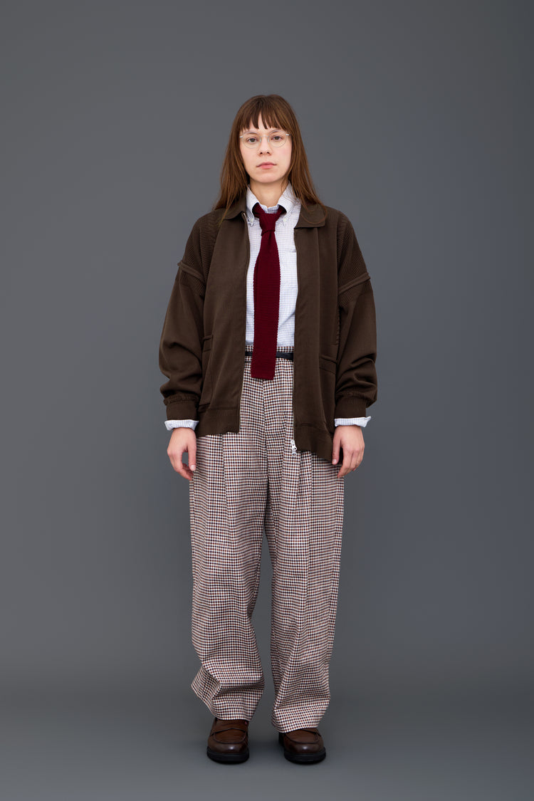 YASHIKI    Akiyo Zip Cardigan（秋夜）YSK-26AW-KN04 BLACK