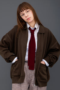YASHIKI    Akiyo Zip Cardigan（秋夜）YSK-26AW-KN04 BLACK