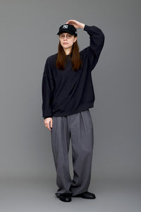 YASHIKI   Mebuki Knit （芽吹き）YSK-26SS-KN05 CHARCOAL