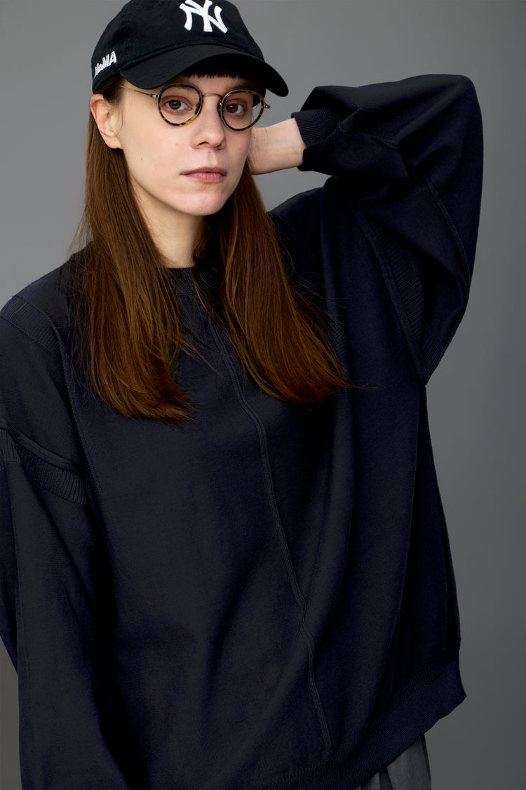 YASHIKI   Mebuki Knit （芽吹き）YSK-26SS-KN05 CHARCOAL