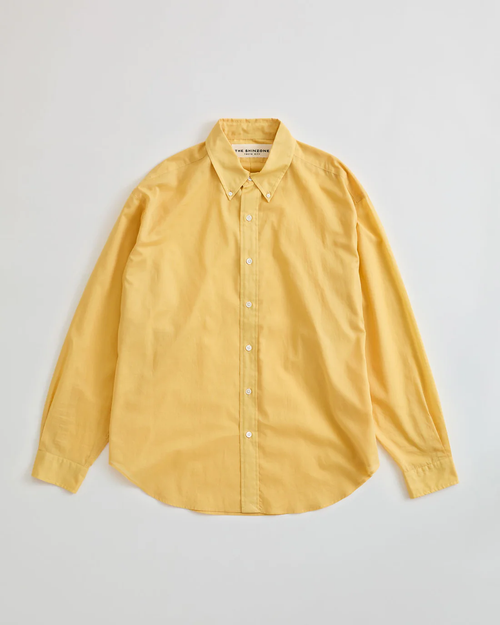 THE SHINZONE SHEER DADDY SHIRT 53 YELLOW