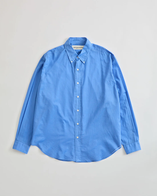 THE SHINZONE SHEER DADDY SHIRT 83 BLUE