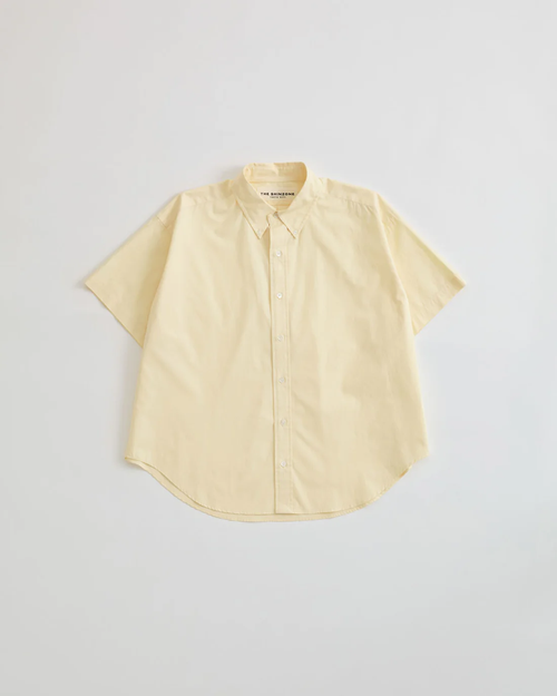 THE SHINZONE  HALF SLEEVE DADDY SHIRT 53 YELLOW