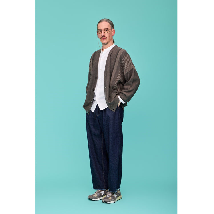 SAYATOMO  2-Tack Cutoff Wide Denim Pants　 SYT-26SS-P01