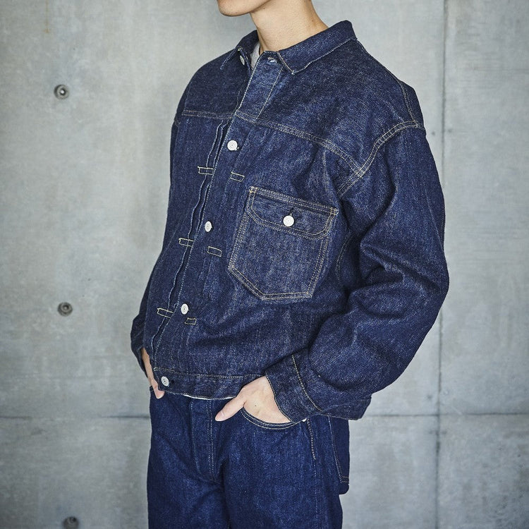 orslow / TYPE1 40'S PLEATED FRONT BLOUSE UNISEX one wash