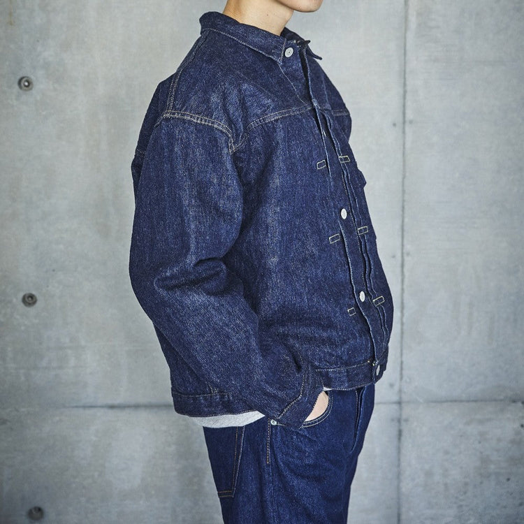 orslow / TYPE1 40'S PLEATED FRONT BLOUSE UNISEX one wash
