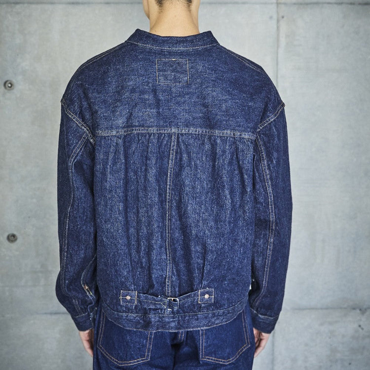 orslow / TYPE1 40'S PLEATED FRONT BLOUSE UNISEX one wash