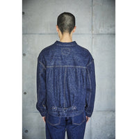 orslow / TYPE1 40'S PLEATED FRONT BLOUSE UNISEX one wash