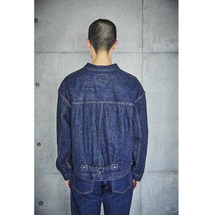 orslow / TYPE1 40'S PLEATED FRONT BLOUSE UNISEX one wash