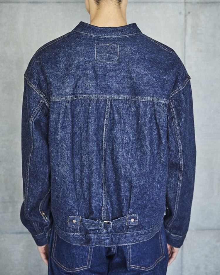 orslow  TYPE1 40'S PLEATED FRONT BLOUSE ONE WASH