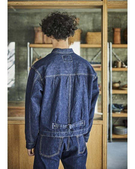 orslow  TYPE1 40'S PLEATED FRONT BLOUSE ONE WASH