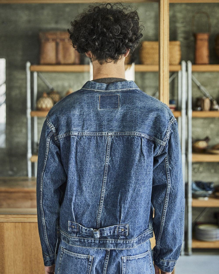 orslow TYPE1 40'S PLEATED FRONT BLOUSE 2YR WASH